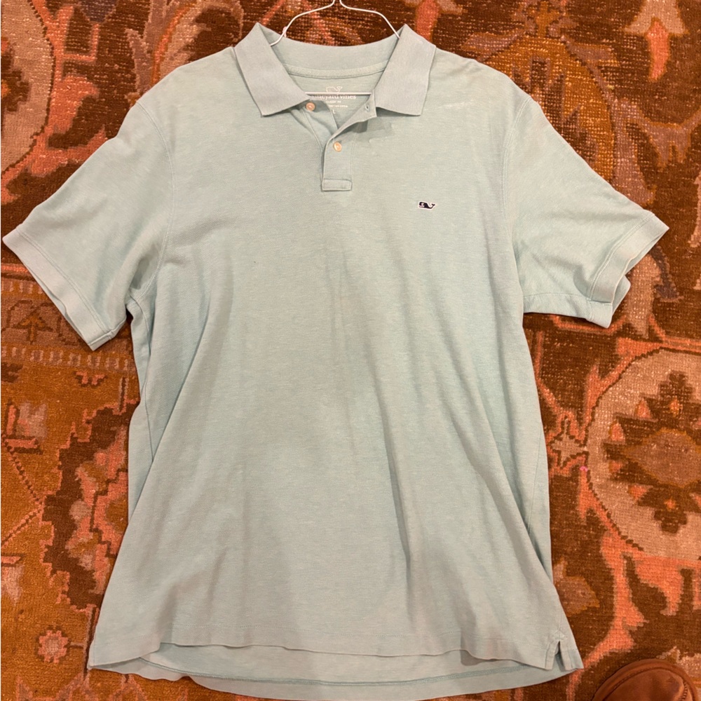 Vineyard vines men’s polo size L, green